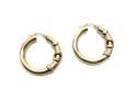 9ct Yellow Gold 3 Colour Fancy Earrings