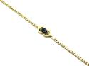 9ct Sapphire & Diamond Bracelet