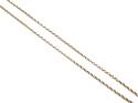 9ct Yellow Gold Belcher Chain 18 Inch