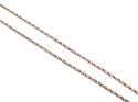 9ct Rose Gold Belcher Chain 18 Inch