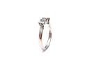 Platinum Diamond 3 Stone Ring