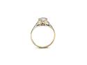 9ct Yellow Gold CZ Solitaire Ring