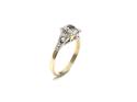 9ct Yellow Gold CZ Solitaire Ring