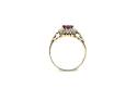 9ct Synthetic Ruby & Diamond Ring