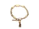 9ct Rose Gold Albertina Style Bracelet