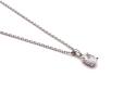 9ct Oval Laboratory Grown Diamond Pendant & Chain