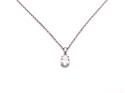 9ct Oval Laboratory Grown Diamond Pendant & Chain