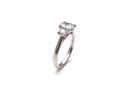 Platinum Laboratory Grown Diamond 3 Stone Ring