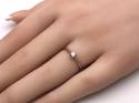 18ct White Gold Diamond Solitaire Ring