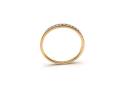 9ct Yellow Gold Diamond 1/2 Eternity Ring