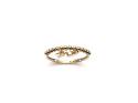 9ct Yellow Gold Heart & Star Bobble Ring