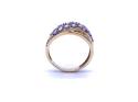 9ct Tanzanite Crossover Ring