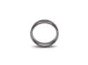 Tungsten Carbide Ring Brushed 6mm