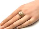 9ct Yellow Gold Horse Shoe Horse Head Ring