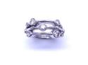 18ct Diamond Bubble Ring ETDW 0.90ct