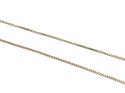 9ct Yellow Gold Box Chain 24 inch