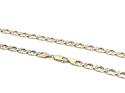 9ct Double Curb Chain 20 inch