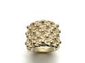 9ct Yellow Gold 5 Row Keeper Ring