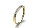 9ct Yellow Gold Diamond Eternity Ring