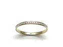 9ct Yellow Gold Diamond Eternity Ring