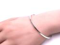 Silver Plain Full Bangle