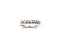 9ct Yellow Gold Diamond 7 Stone Ring