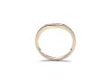 9ct Diamond Wishbone Eternity Ring