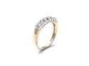 9ct Yellow Gold Diamond Eternity Ring