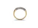 18ct Yellow Gold Diamond 7 Stone Ring