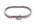 9ct White Diamond Tennis Bracelet 1ct