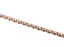 9ct Yellow Gold Diamond Bracelet