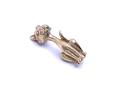 9ct Yellow Gold Cat Charm