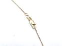 9ct Yellow Gold Diamond Pendant & Chain