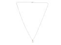 9ct Yellow Gold Diamond Pendant & Chain