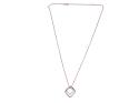 9ct Rose Gold Diamond Pendant & Chain