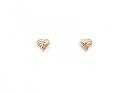 14ct Yellow Gold Diamond Earrings