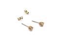 18ct Yellow Gold Diamond Earrings