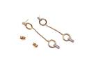 18ct Yellow Gold Diamond Earrings