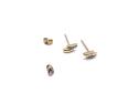 18ct Yellow Gold Diamond Earrings