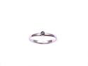 Silver Marcasite Solitaire Ring