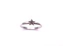 Silver Marcasite Star Cluster Ring