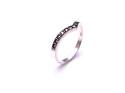 Silver Marcasite Wishbone Ring