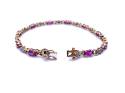 9ct Ruby & Diamond Bracelet