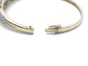 9ct Yellow Gold Diamond Bangle