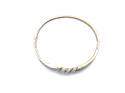 9ct Yellow Gold Diamond Bangle