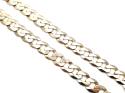 9ct Yellow Gold Flat Curb Chain