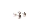 Silver Marcasite Star Stud Earrings