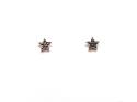 Silver Marcasite Star Stud Earrings