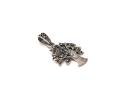 Silver Marcasite Tree Pendant