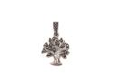 Silver Marcasite Tree Pendant